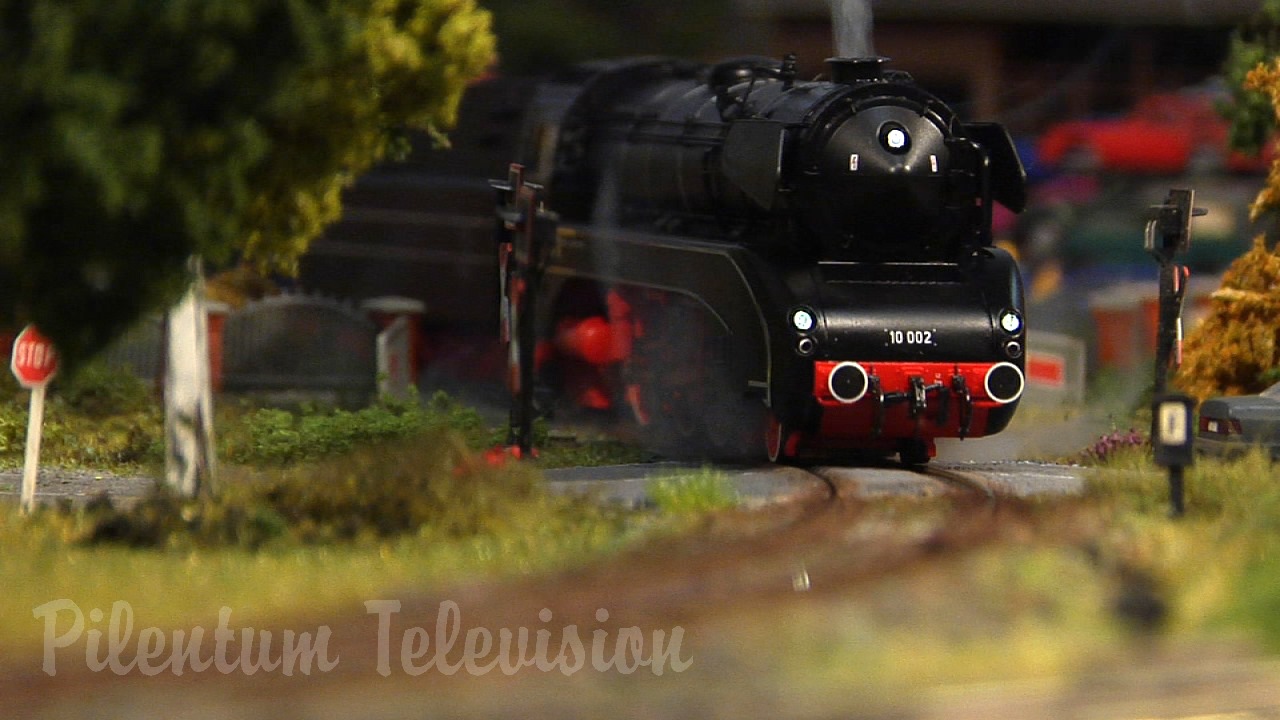 Le monde du train miniature de Pilentum: Un réseau ferroviaire allemand à l'échelle H0