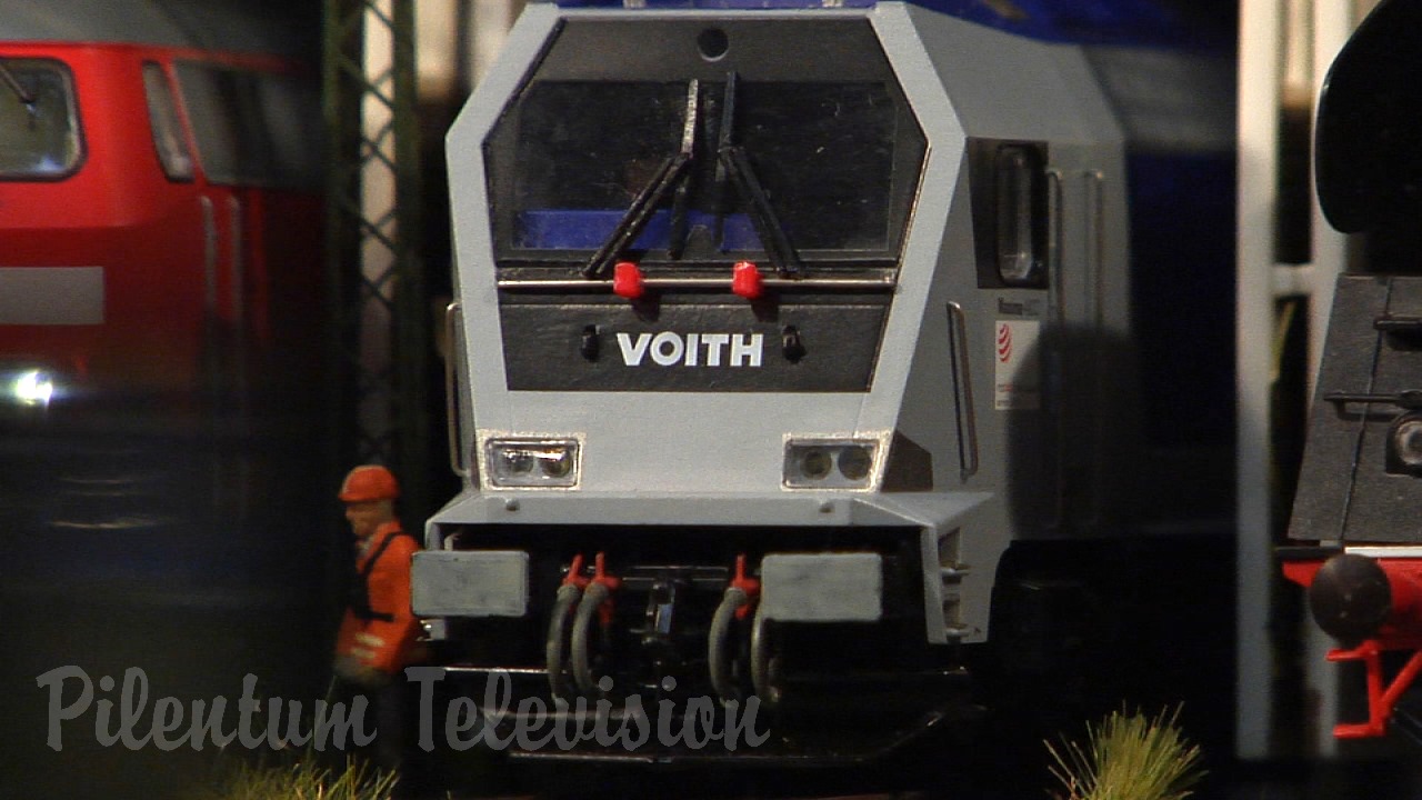 Le monde du train miniature de Pilentum: Un réseau ferroviaire allemand à l'échelle H0