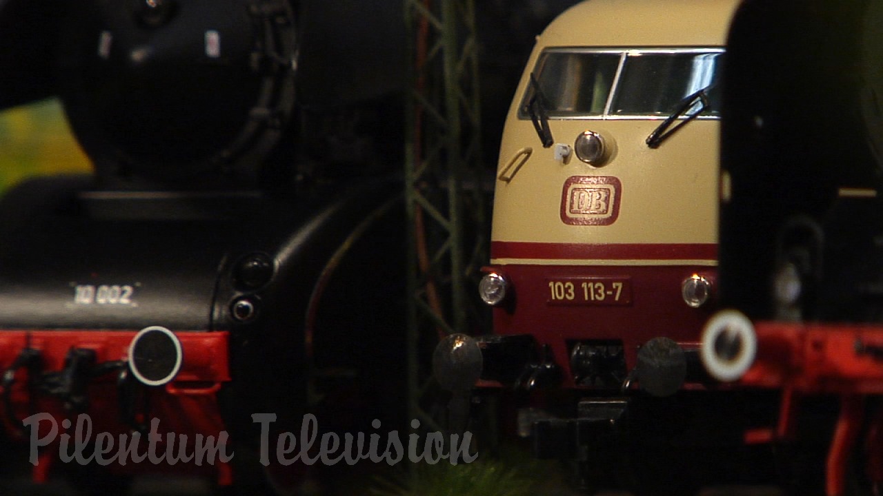 Le monde du train miniature de Pilentum: Un réseau ferroviaire allemand à l'échelle H0