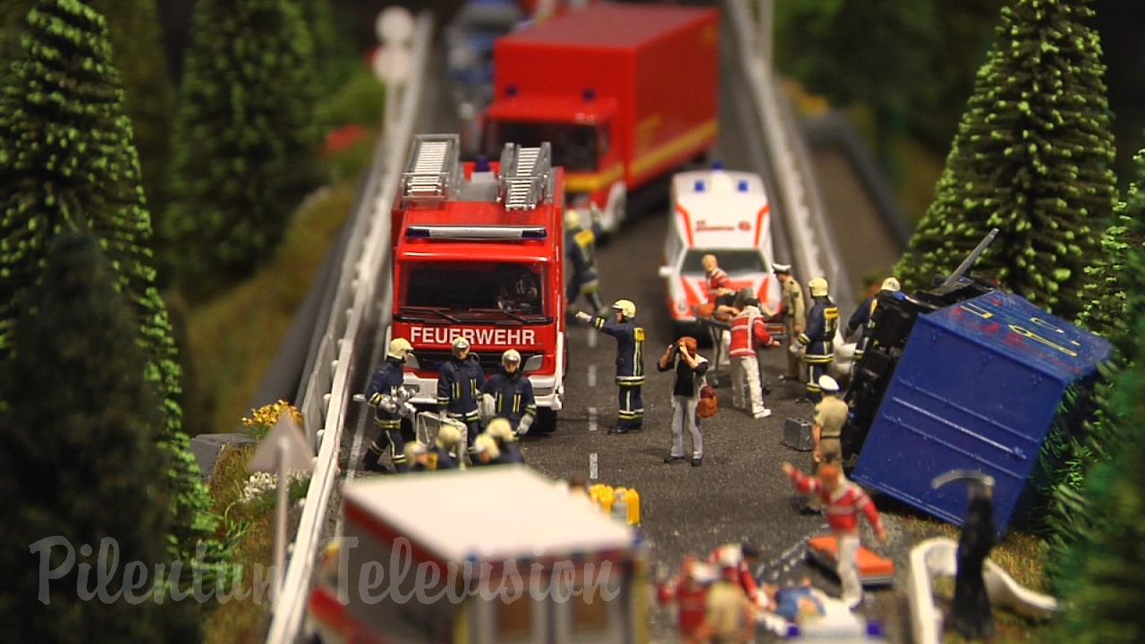 Le monde du train miniature de Pilentum: Un réseau ferroviaire allemand à l'échelle H0