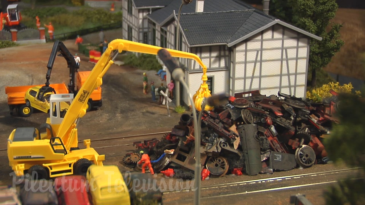 Le monde du train miniature de Pilentum: Un réseau ferroviaire allemand à l'échelle H0
